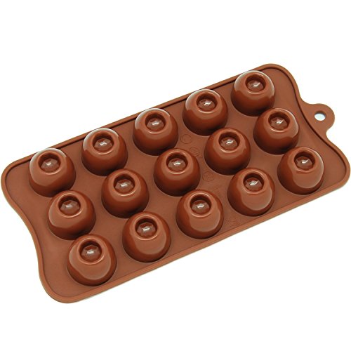 Algopix Similar Product 5 - Silicone Chocolate Candy Molds Dimple