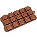 Algopix Similar Product 8 - Silicone Chocolate Candy Molds Square