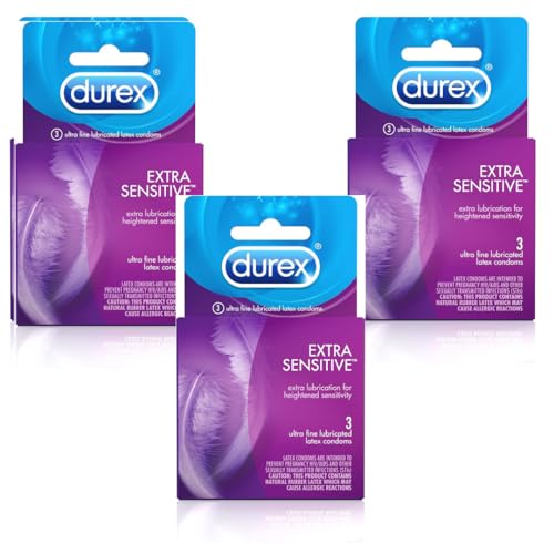 Algopix Similar Product 2 - Durex Extra Sensitive Condom 3 Count