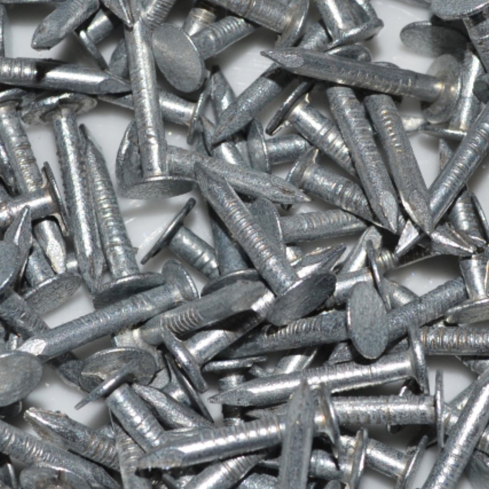 Algopix Similar Product 16 - 1200 X Galvanised Clout Nails 30 Mm