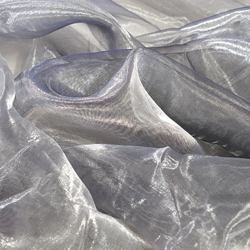 Algopix Similar Product 4 - Silver Iridescent Chiffon Background