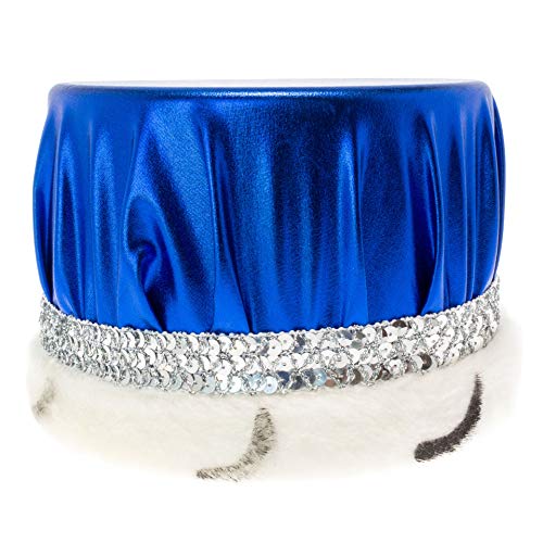 Algopix Similar Product 7 - Metallic Blue with Silver Trim Kings