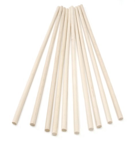 Algopix Similar Product 11 - 30cm Wooden Craft Sticks  Hardwood