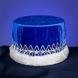 Algopix Similar Product 12 - Blue and Silver Velvet Kings Crown