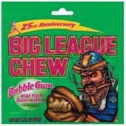 Algopix Similar Product 13 - Big League Watermelon Bubble Chew Gum