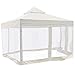 Algopix Similar Product 3 - 10x10 Feet 121x121inch Square Ivory