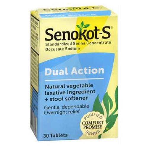 Algopix Similar Product 3 - Senokot-S Laxative Tabs Size 30ct