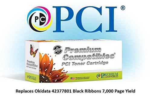 Algopix Similar Product 11 - Okidata 42377801 Black Nylon ribbons