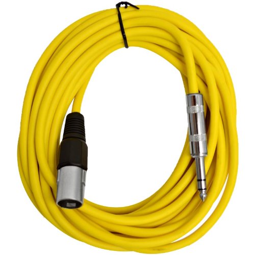 Algopix Similar Product 15 - Seismic Audio  SATRXLM25Yellow  25