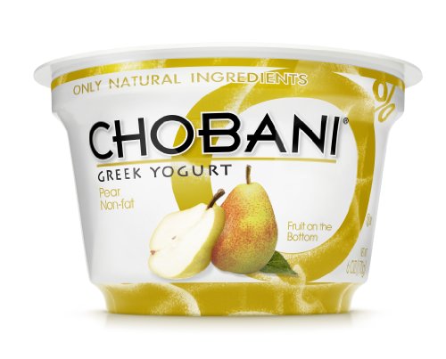 Algopix Similar Product 2 - Chobani, Non Fat Pear Greek Yogurt, 6 oz