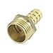 Algopix Similar Product 20 - Gold Tone 12mm Fuel Gas Hose Barb 20mm