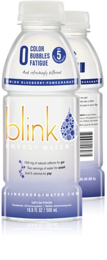 Algopix Similar Product 18 - blink Energy Water Brisk Blueberry