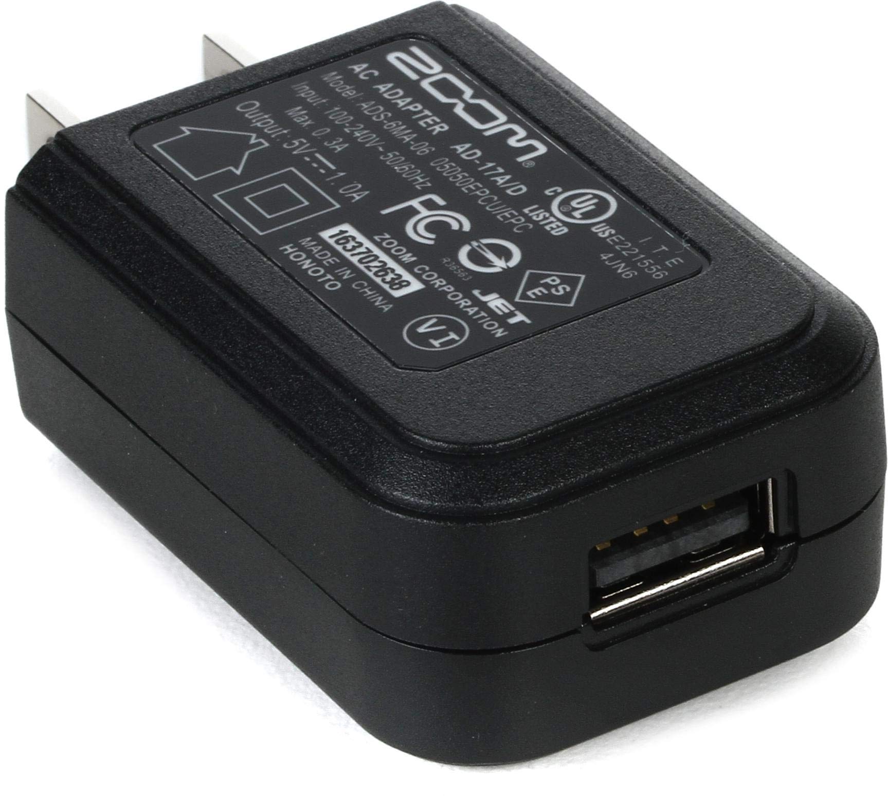 Algopix Similar Product 8 - Zoom AD17 AC Adapter 5V USB AC Power