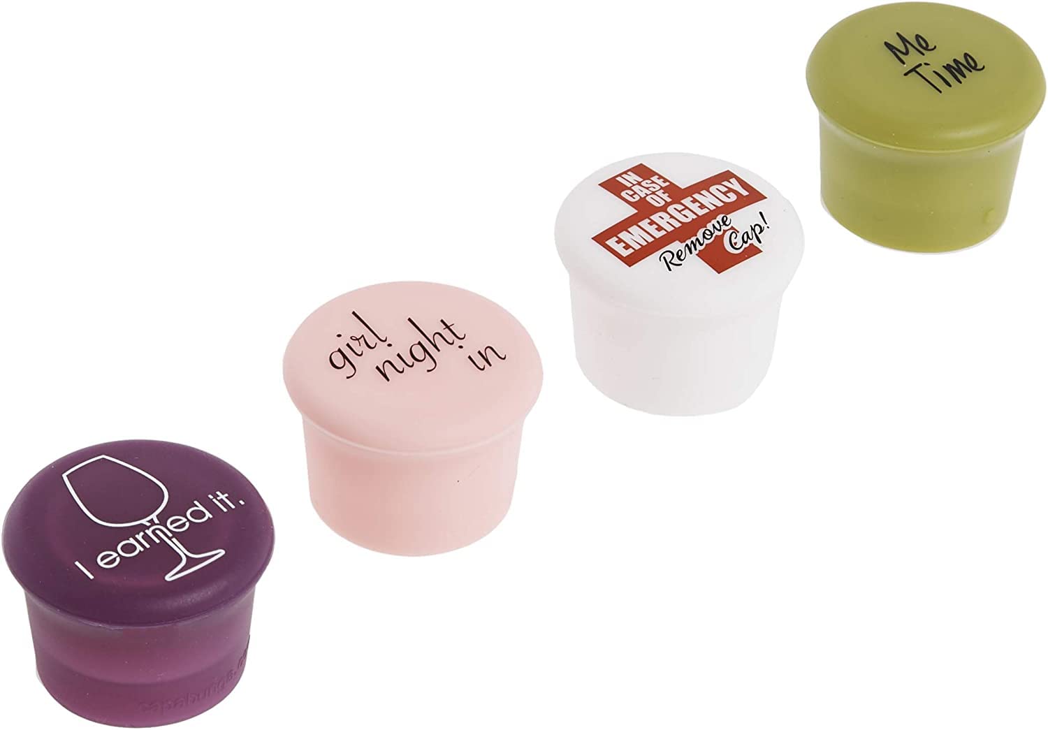 Algopix Similar Product 9 - CapaBunga Silicone Wine Stoppers for