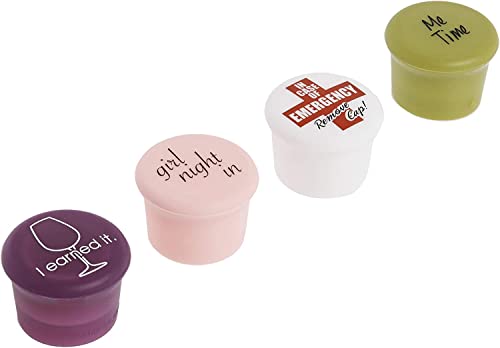 Algopix Similar Product 19 - CapaBunga Silicone Wine Stoppers for