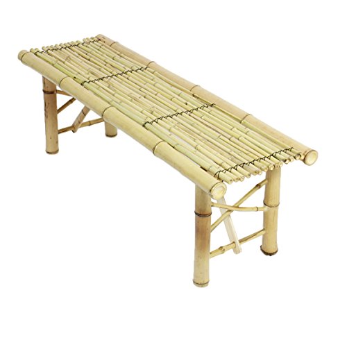 Algopix Similar Product 3 - ProSource Fit Tiki Bamboo Bench