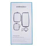 Algopix Similar Product 5 - Set of 4 Hoops for Brother PE 700