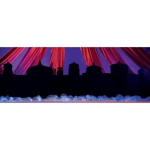 Algopix Similar Product 3 - Arabian Night Sky Background Standup