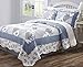 Algopix Similar Product 20 - Legacy Decor 3 PCS Quilt Bedspread