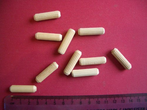 Algopix Similar Product 13 - Home Fusion Pack of 10 Wooden Dowels