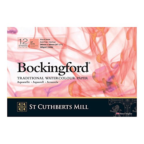 Algopix Similar Product 19 - Bockingford Watercolor Pad 5 X 7 White
