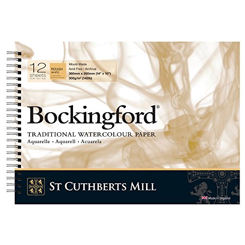 Algopix Similar Product 2 - Bockingford 300gsm Spiral Pad 14 x 10