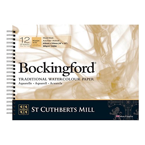 Algopix Similar Product 17 - Bockingford Pad  SPIRAL  12x16in 
