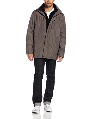 Algopix Similar Product 2 - Calvin Klein Mens Poly Bonded Jacket