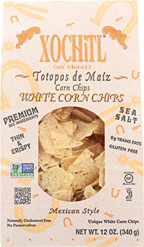 Algopix Similar Product 14 - Xochitl White Corn Chips Sea Salt 12