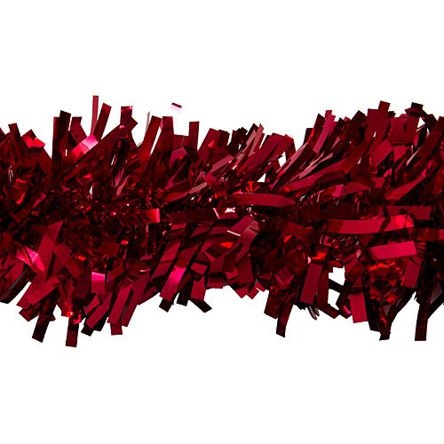 Algopix Similar Product 4 - Shindigz Red Metallic Twistees Garland