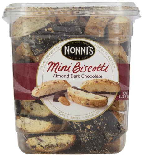 Algopix Similar Product 6 - Nonnis Mini Biscottis Almond Dark