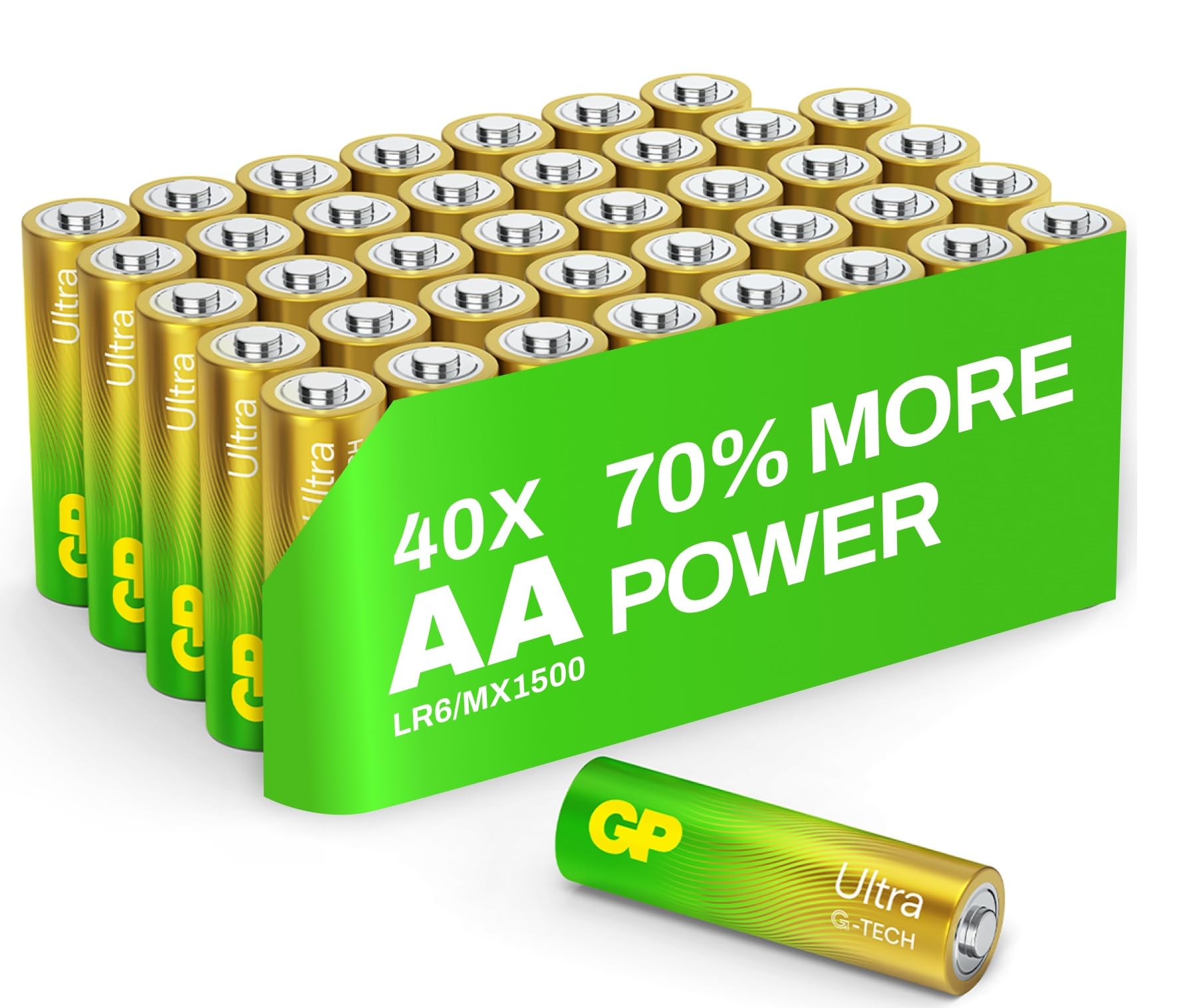 Algopix Similar Product 2 - GP Ultra Alkaline LR6 AA High