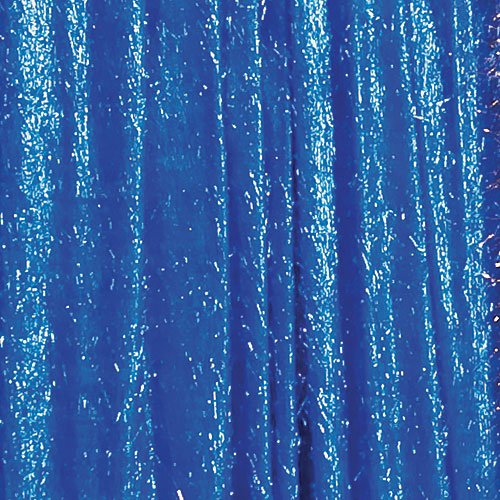 Algopix Similar Product 11 - Shindigz Blue Metallic Eyelash Fabric
