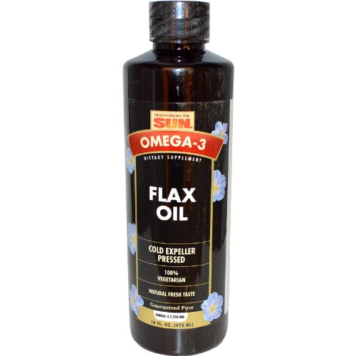 Algopix Similar Product 7 - Health From The Sun Omega3 Flax Oil 16
