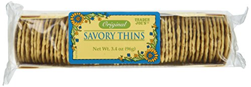 Algopix Similar Product 3 - Trader Joes Savory Thins Crackers 6