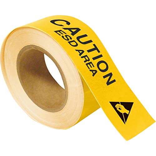 Algopix Similar Product 8 - Brady 121367 Toughstripe Caution ESD