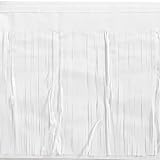 Algopix Similar Product 9 - White Vinyl Fringe Parade Material