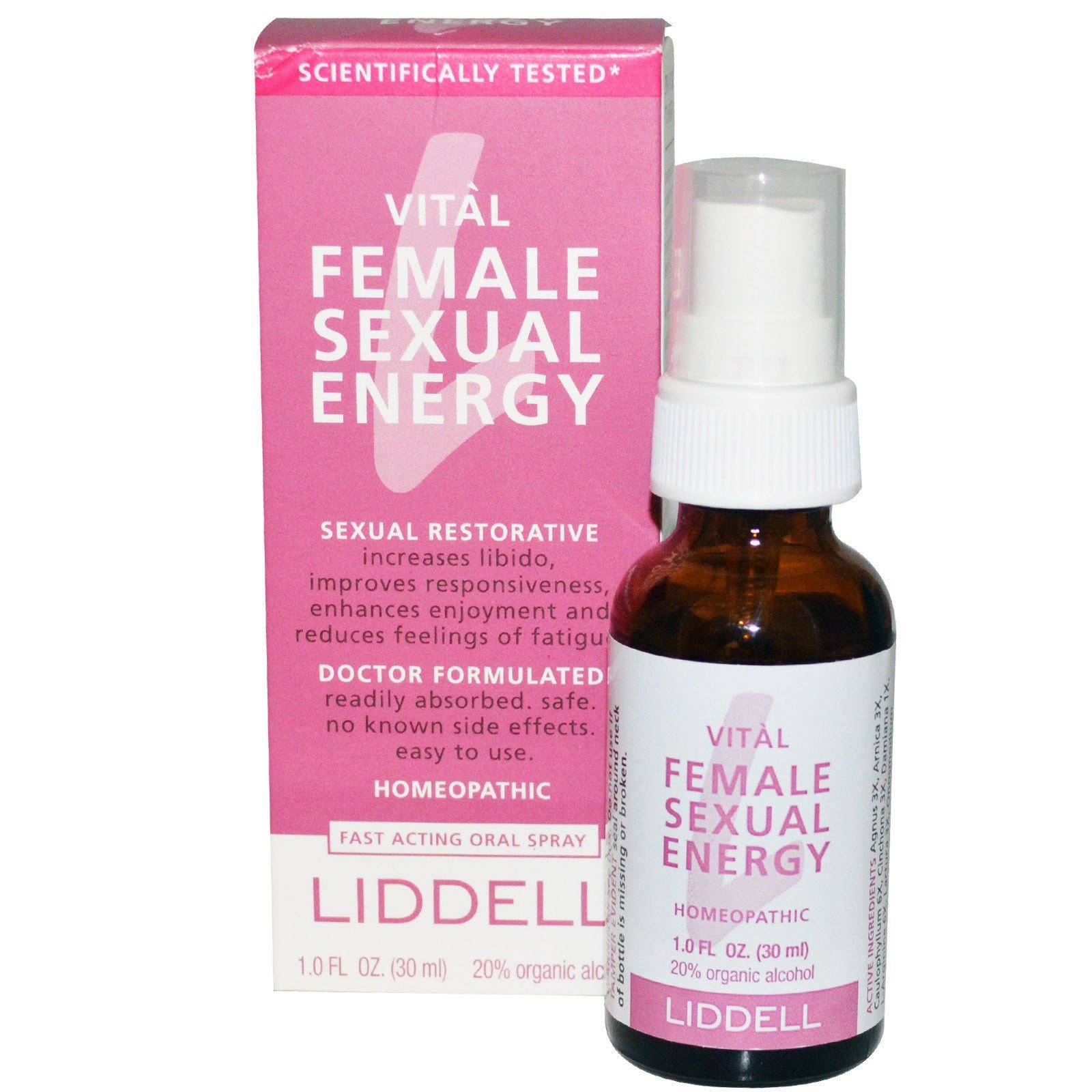 Algopix Similar Product 8 - Liddell Homeopathic  Vital Energy
