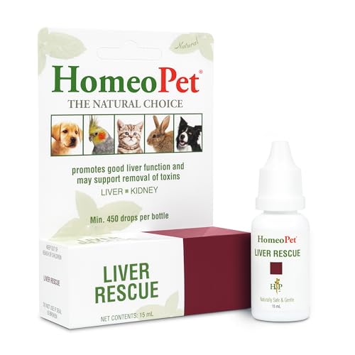 Algopix Similar Product 9 - HomeoPet Liver Rescue Safe and Natural