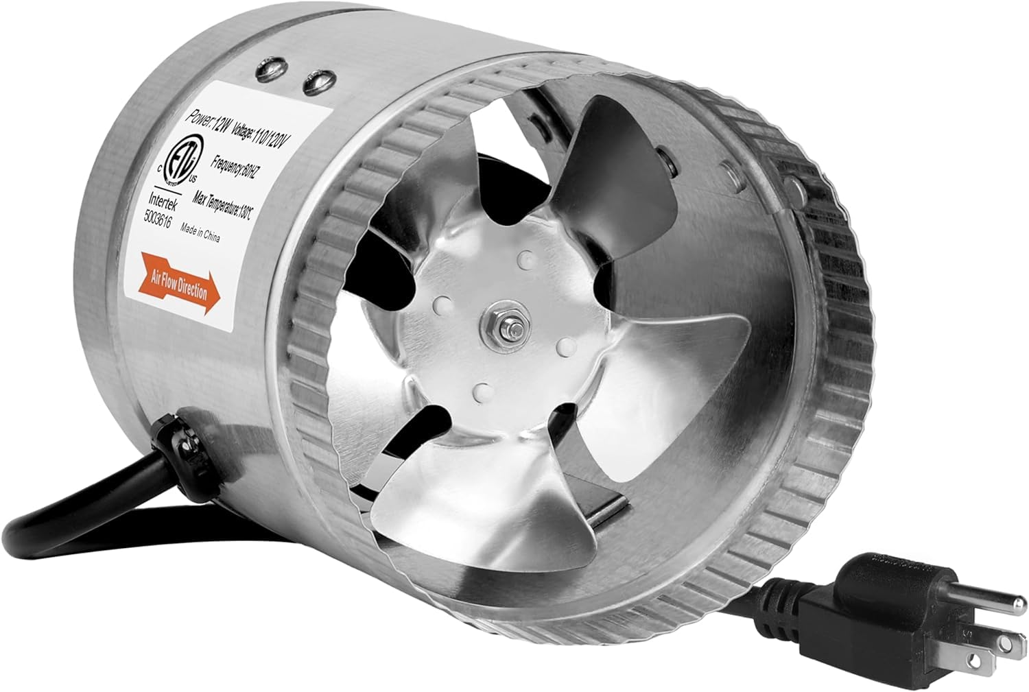 Algopix Similar Product 18 - iPower 4 Inch 100 CFM Inline Duct Fan