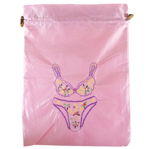 Algopix Similar Product 9 - Wrapables Silk Embroidered Bra 