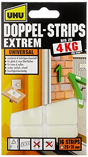 Algopix Similar Product 2 - UHU 45450 Set of 16 DoubleSided
