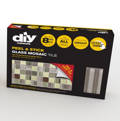 Algopix Similar Product 4 - Peel Stick Tiles 8 Ft Backsplash Kit