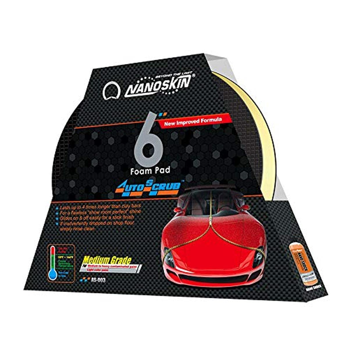 Algopix Similar Product 9 - Nanoskin AUTOSCRUB 6 Surface Prep Pad