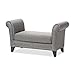 Algopix Similar Product 4 - Baxton Studio Marsha Linen Modern