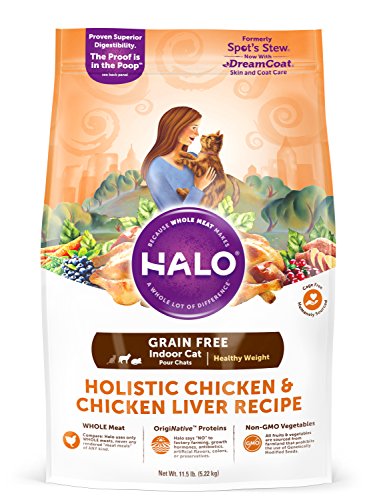 Algopix Similar Product 19 - Halo Grain Free Natural Dry Cat Food