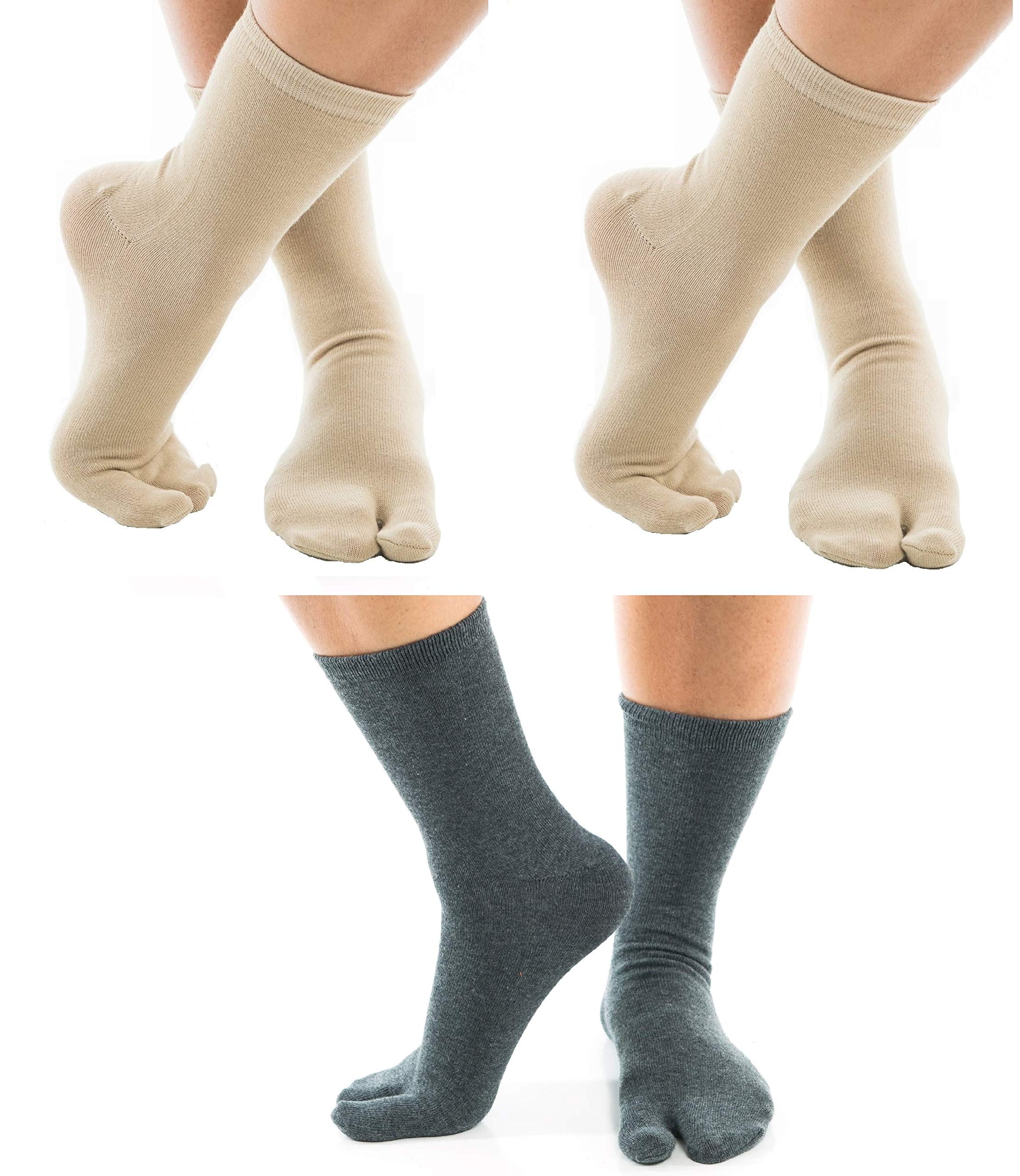 Algopix Similar Product 10 - VToe Split Toe FlipFlop Socks  Tabi