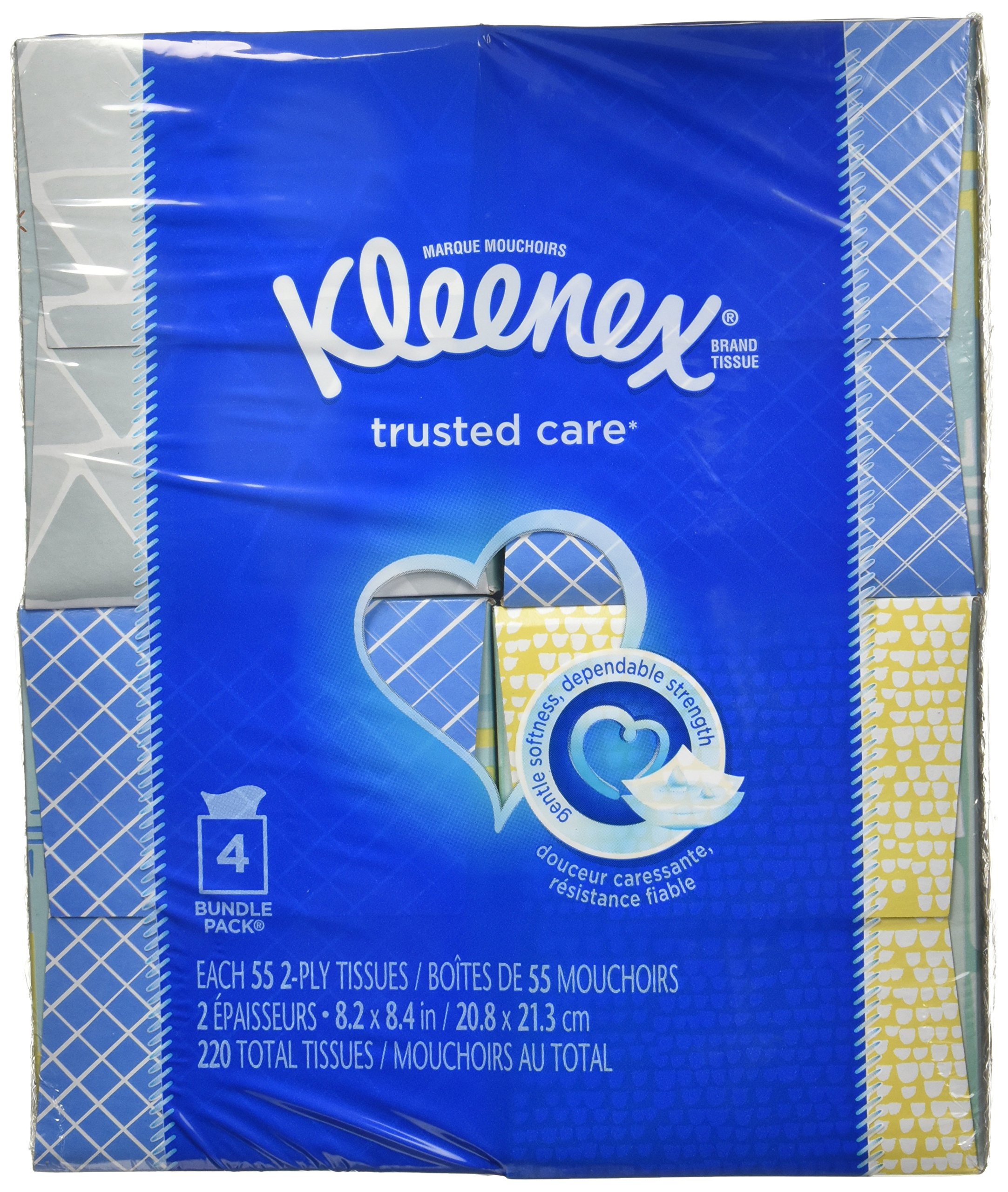 Algopix Similar Product 20 - Kleenex Facial Tissue  55 2Ply Box 4