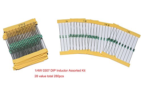 Algopix Similar Product 3 - Cofufu 0307 DIP Inductor Assorted Kit