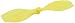 Algopix Similar Product 1 - Blade Prop Clockwise Rotation Yellow